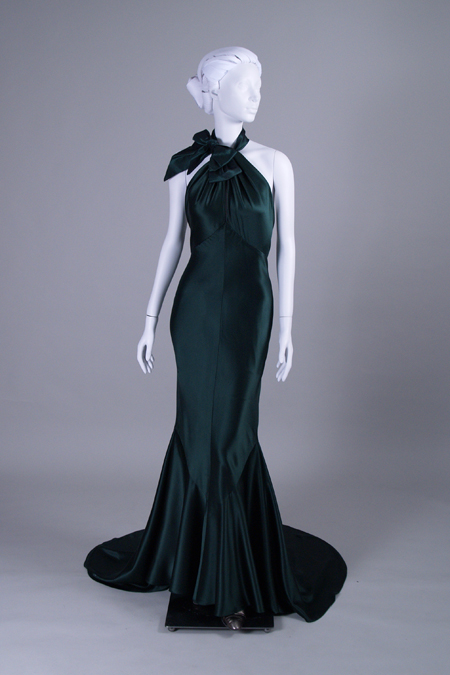 Bias cut sales evening gown